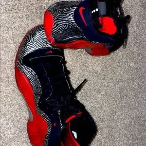 Nike Shoes Rare Nike Flightposite Exposed Zebra Basketball - Main Image